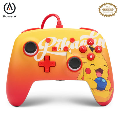 POWER A Enhanced Wired Controller 1522784-01 Pikachu, NSW, Oran Berry