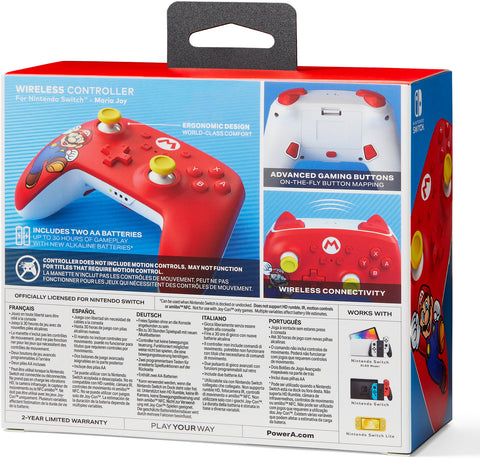 POWER A Wireless Controller NSW NSGP0012-01 Mario