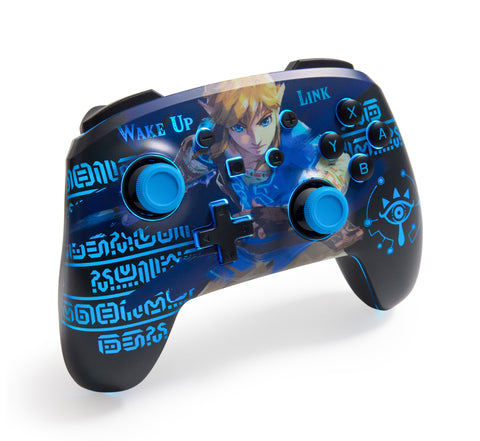 POWER A Enhanced Wirel.Ctrl.NSW NSGP0363-01 Lumectra Etched,Wake Up Link