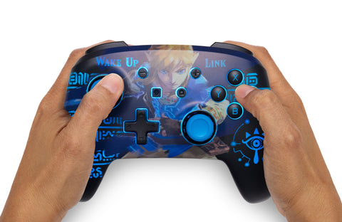 POWER A Enhanced Wirel.Ctrl.NSW NSGP0363-01 Lumectra Etched,Wake Up Link