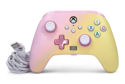 POWER A Enhanced Wired Controller XBGP0003-01 Xbox Series X/S Pink Lemonade