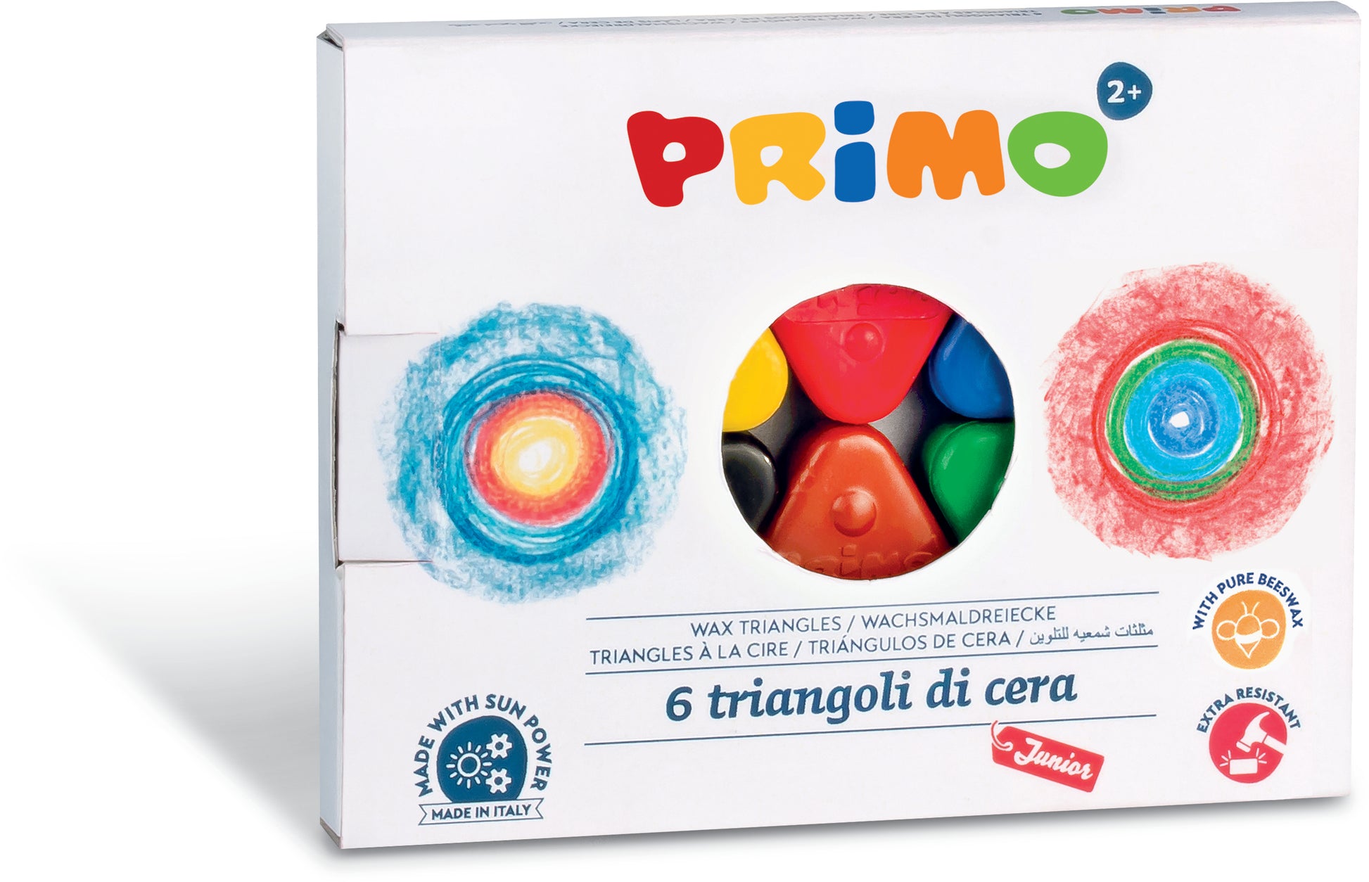 PRIMO Wachsmaldreiecke E-6 074TRI6