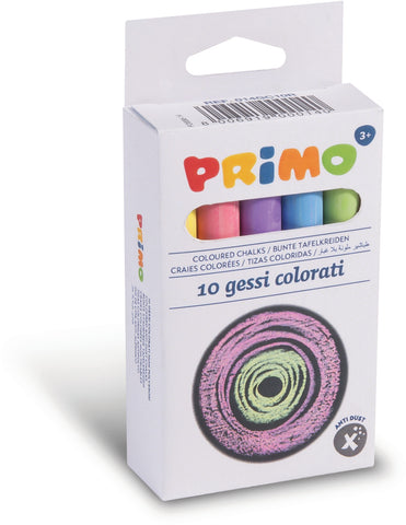 PRIMO Kreide rund 3596 ass. Rund, staubrei 10 Stück