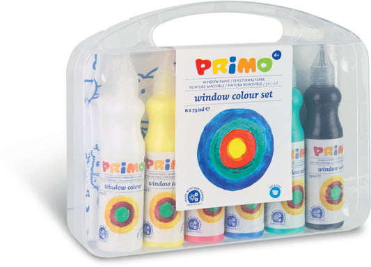 PRIMO Fenstermalfarbe 75ml 651W6SP 6 Stück