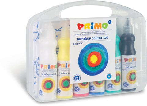 PRIMO Fenstermalfarbe 75ml 651W6SP 6 Stück