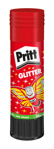PRITT Klebestift Glitter 20g 900249 pink, rot, gelb