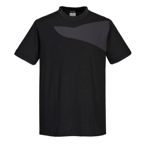 Portwest PW211 Shirt – Schwarz/ZoomGrau – bequem & funktional