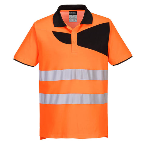 PW2 Warnschutz-Poloshirt
