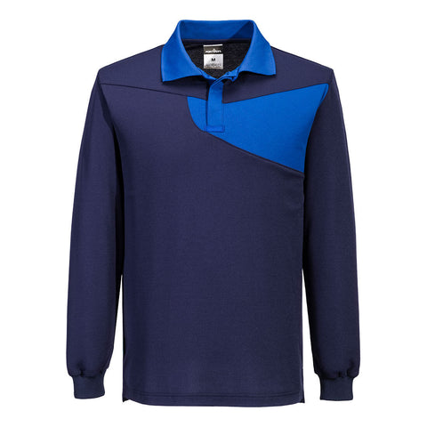 Portwest PW218 Poloshirt – Marine/Royal – bequem & funktional