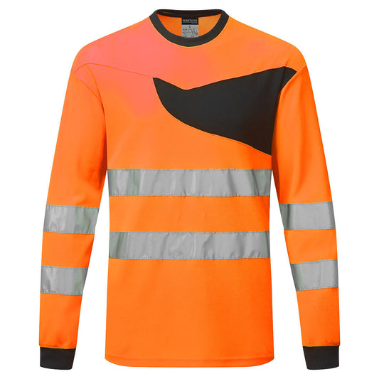 Portwest PW221 Shirt – Orange/Schwarz – bequem & funktional