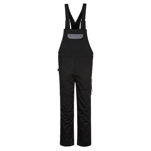 Portwest PW243 Hose – Schwarz/ZoomGrau – strapazierfähige Arbeitshose