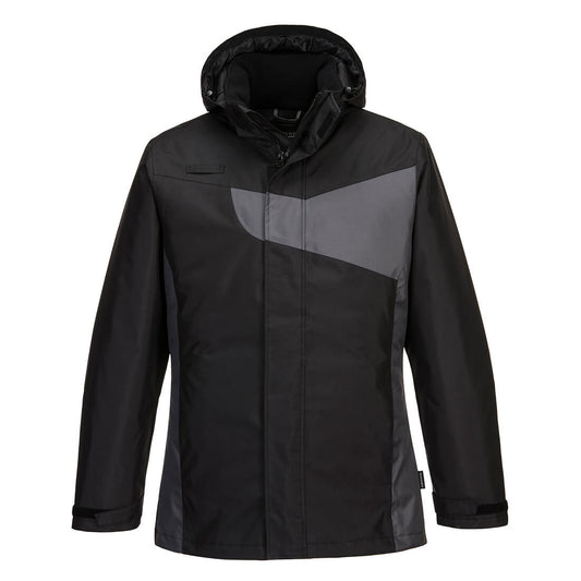 Portwest PW260 Arbeitsjacke – Schwarz/ZoomGrau – robust & funktional
