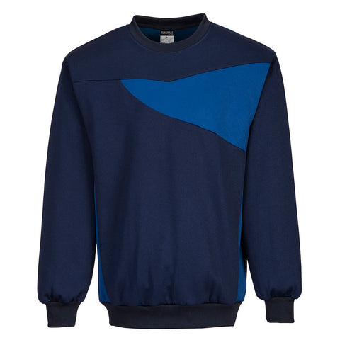 Portwest PW273 Sweatshirt – Marine/Royal – bequem & sichtbar