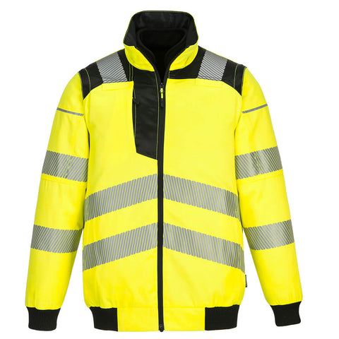 Portwest PW302 Arbeitsjacke – Gelb/Schwarz – robust & funktional