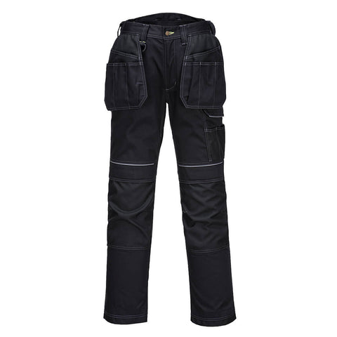 Portwest PW305 Hose – Schwarz – strapazierfähige Arbeitshose