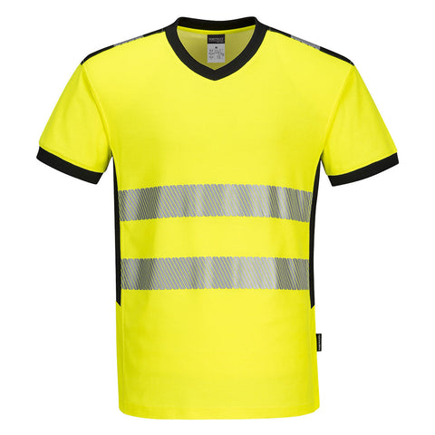Portwest PW310 Shirt – Gelb/Schwarz – bequem & funktional