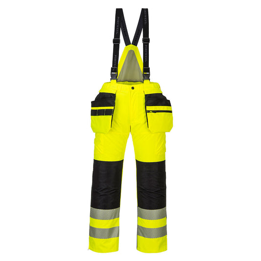 Portwest PW351 Hose – Gelb/Schwarz – strapazierfähige Arbeitshose