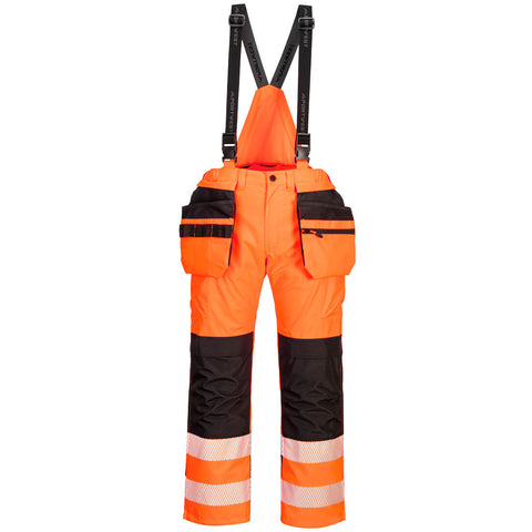 Portwest PW356 Hose – Orange/Schwarz – strapazierfähige Arbeitshose