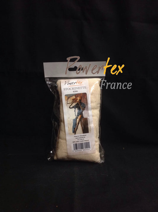 POWERTEX TISSU STOCKINETTE 1M ECRU