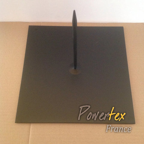 POWERTEX SOCKEL METALL BILD MITTE 25X25CM