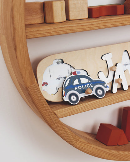 toddler name wooden puzzle 