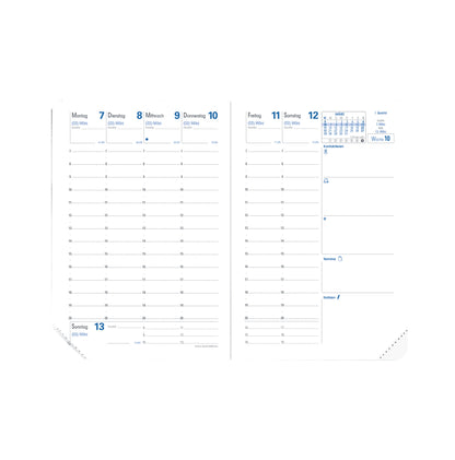 QUO-VADIS Ersatzinhalt Geschäft 2025 004001Q 1W/2S Impala/Club 10x15cm