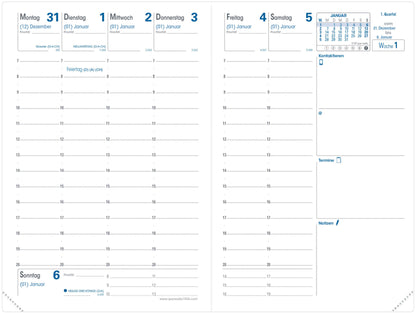 QUO-VADIS Ersatzinhalt+ Geschäft 2025 004034Q 1W/2S Impala/Club 10x15cm