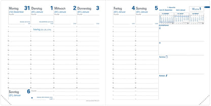 QUO-VADIS Ersatzinhalt Executif 2025 014004Q 1W/2S Impala/Club DE 16x16cm