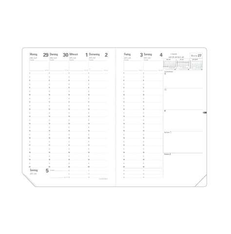 QUO-VADIS Ersatzinhalt Minister 2025 015006Q 1W/2S Impala/Soho 16x27cm