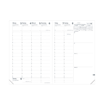 QUO-VADIS Ersatzinhalt+ Minister 2025 015016Q 1W/2S Impala/Soho 16x24cm