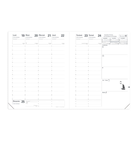 QUO-VADIS Ersatzinhalt Presint 2025 016007Q 1W/2S Impala/Club 21x27cm