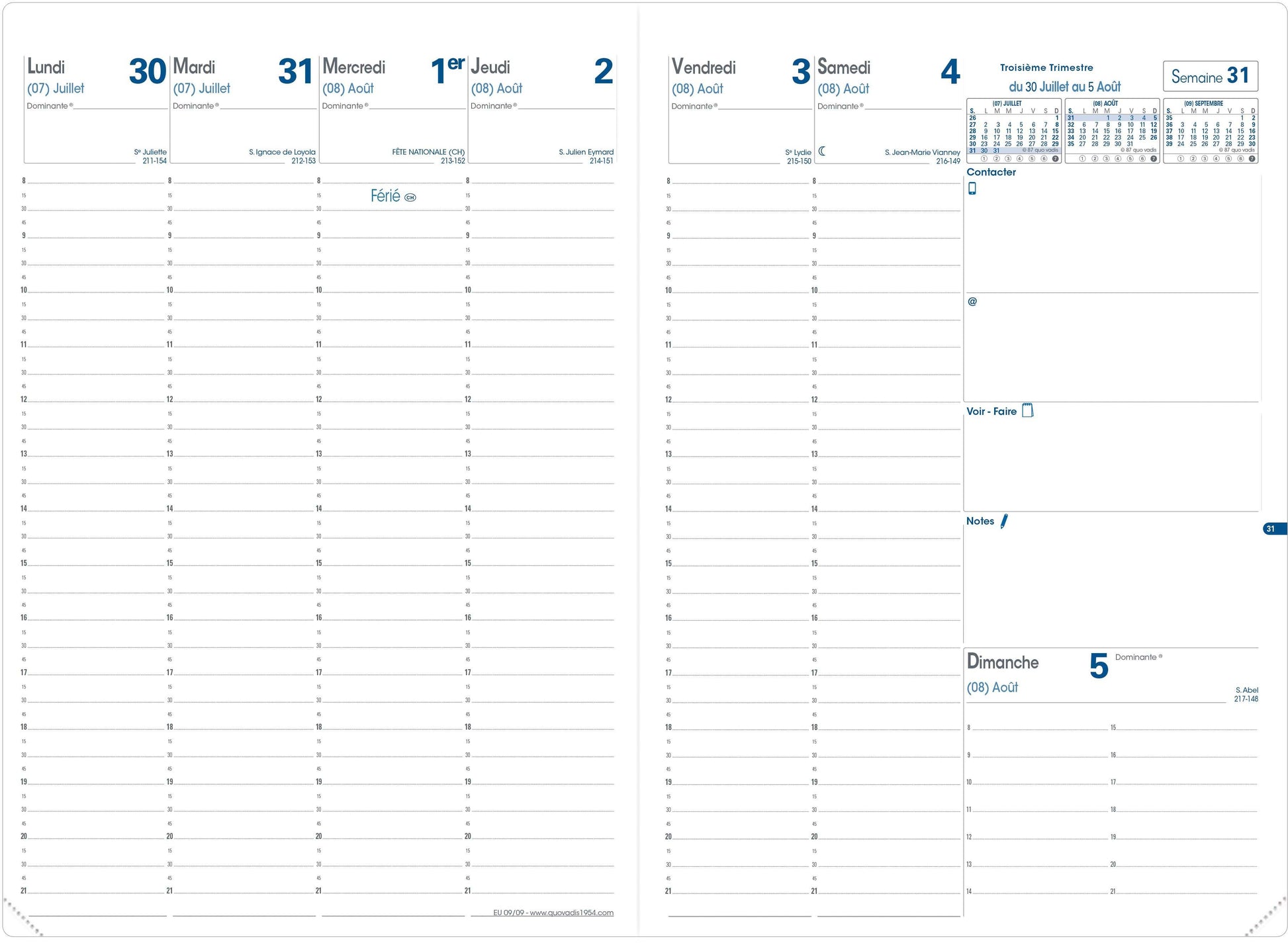 QUO-VADIS EU 09/09 rep Impala 25/26 030065Q 1W/2S 12M schwarz FR 21x29.7cm