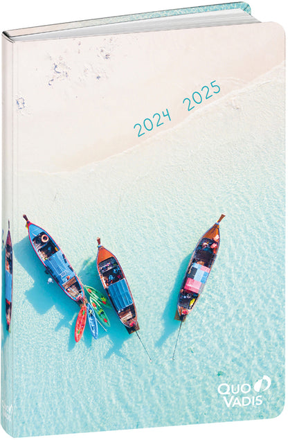 QUO-VADIS Eurotextagenda Respire 25/26 1282536Q 1T/1S 12M Schnee ML 12x17cm