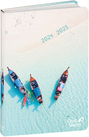 QUO-VADIS Eurotextagenda Respire 25/26 1282536Q 1T/1S 12M Schnee ML 12x17cm