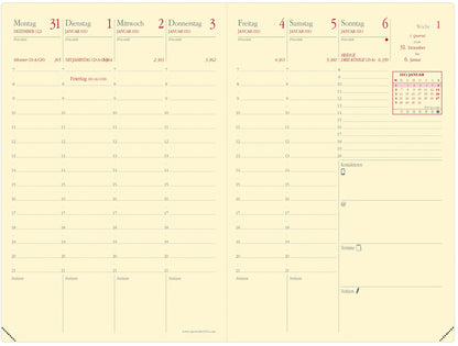 QUO-VADIS Ersatzinhalt Gesch.Pre. 2025 285003Q 1W/2S Impala/Soho/Silk 10x15cm