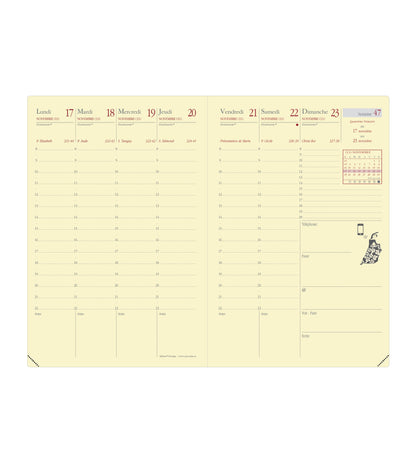 QUO-VADIS Ersatzinhalt Affa.Pres. 2025 285023Q 1W/2S Impala/Soho/Silk 10x15cm