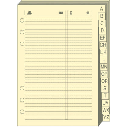 QUO-VADIS Timer 14 Telefonregister 720005Q 8x12.5cm