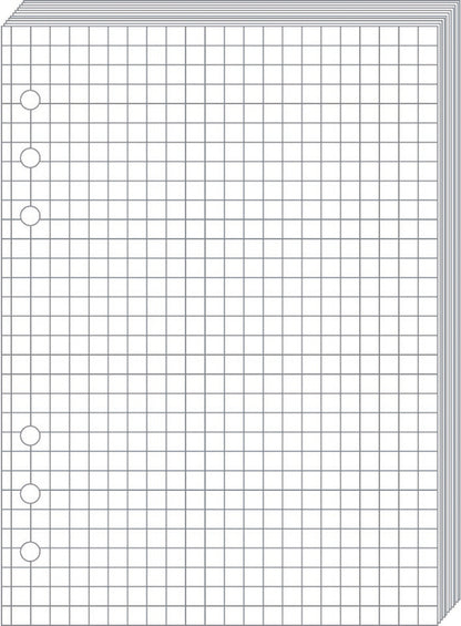 QUO-VADIS Timer21 Planing Notizen 722001Q kariert 15x21cm