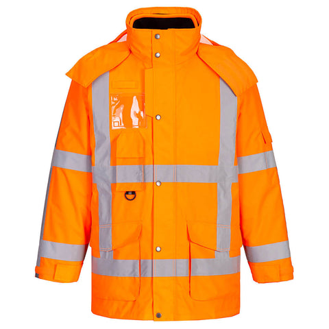 Portwest R461 Arbeitsjacke – Orange – robust & funktional