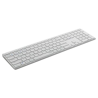 RAPOO E9800M ultraslim keyboard 11491 wireless, White