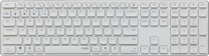 RAPOO E9800M ultraslim keyboard 11491 wireless, White