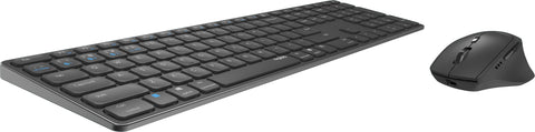 RAPOO 9800M ultraslim full deskset 11520 wireless, Dark-Grey