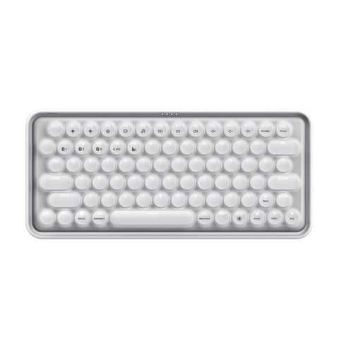 RAPOO Ralemo Pre 5 mech. Keyboard 11567 wireless, White-Silver