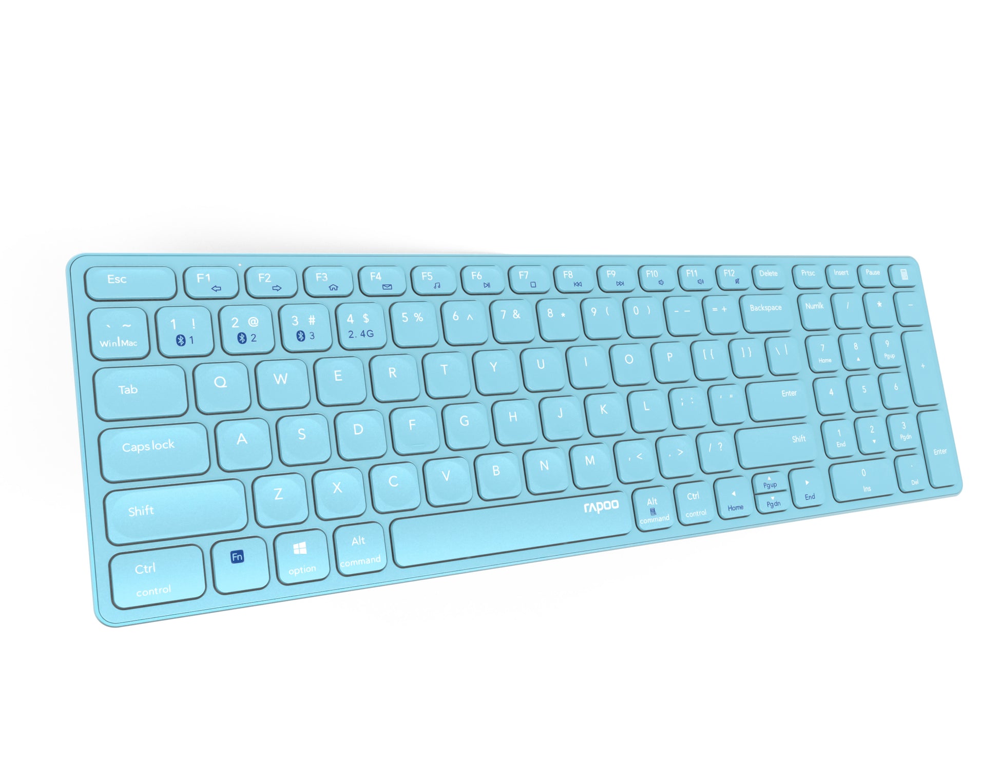 RAPOO E9700M ultraslim keyboard 12135 wireless, Blue