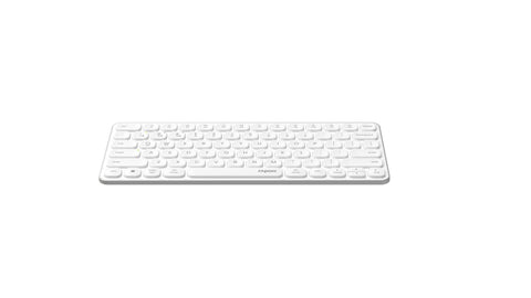 RAPOO E9610M ultraslim Keyboard 12641 Wireless, White