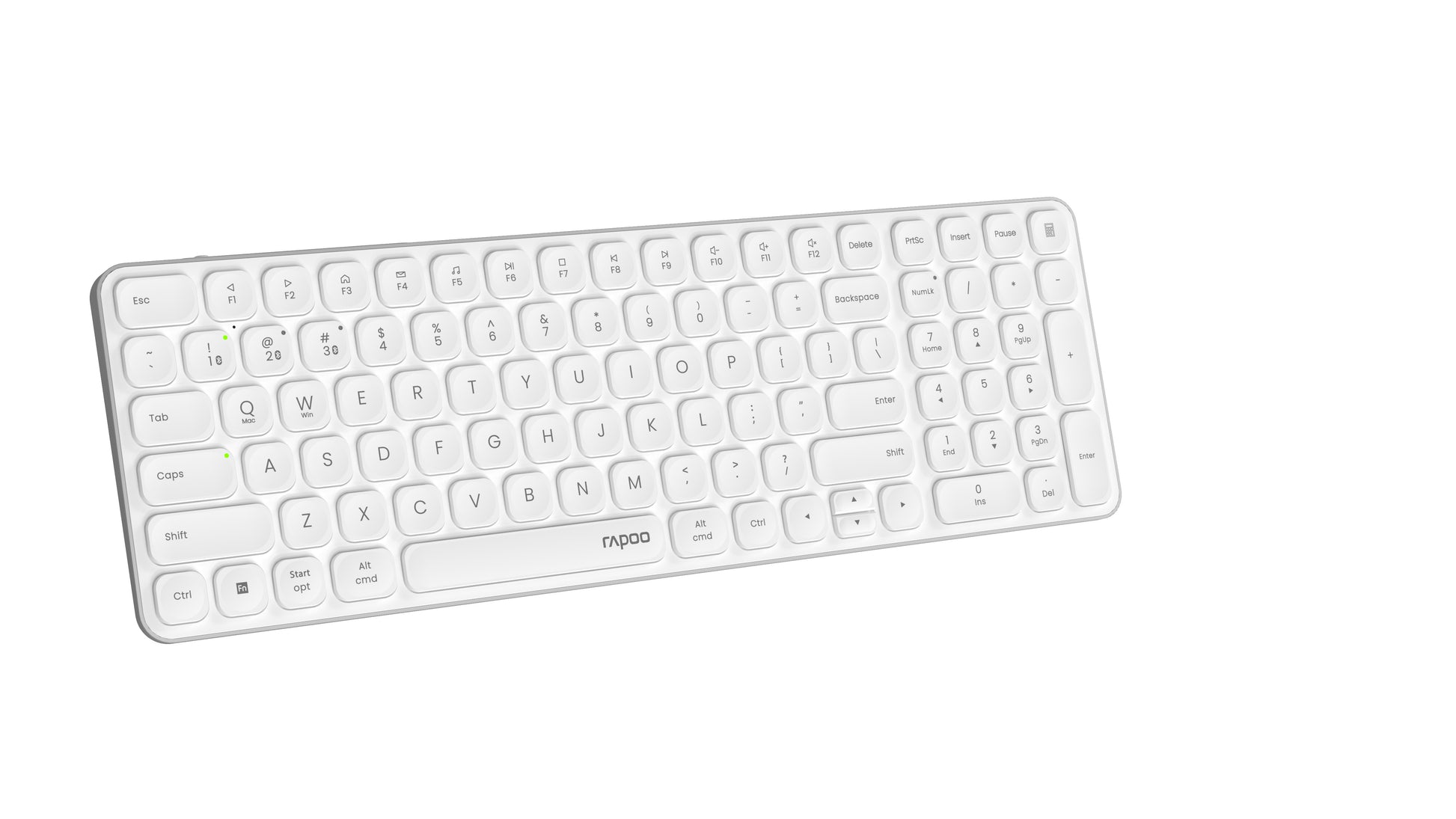 RAPOO E9710 ultraslim Keyboard 12643 Wireless, White