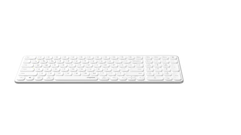 RAPOO E9710 ultraslim Keyboard 12643 Wireless, White