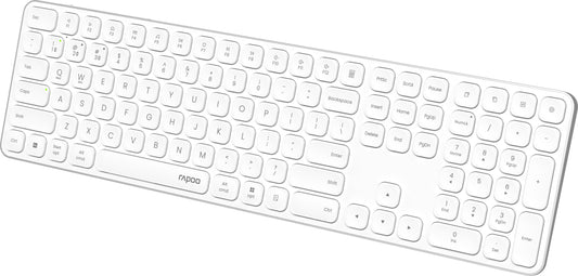 RAPOO E9810 ultraslim Keyboard 12645 Wireless, White