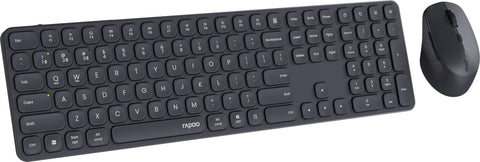 RAPOO 9810M ultraslim full deskset 12650 Wireless, Dark Grey