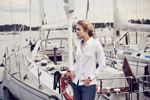 REDDING Hochwertige Oxford-Bluse mit Easy-Care-Behandlung.
